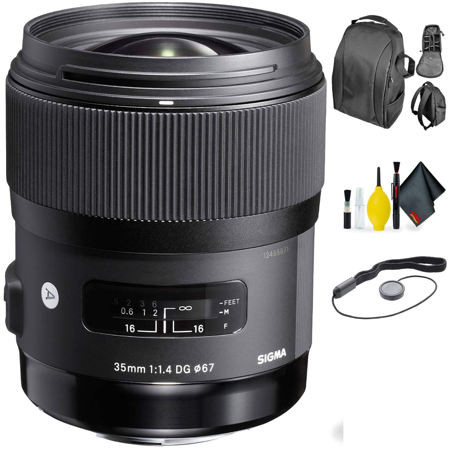 Amazon.com: Sigma 35mm f/1.4 DG HSM Art Lens for Canon +